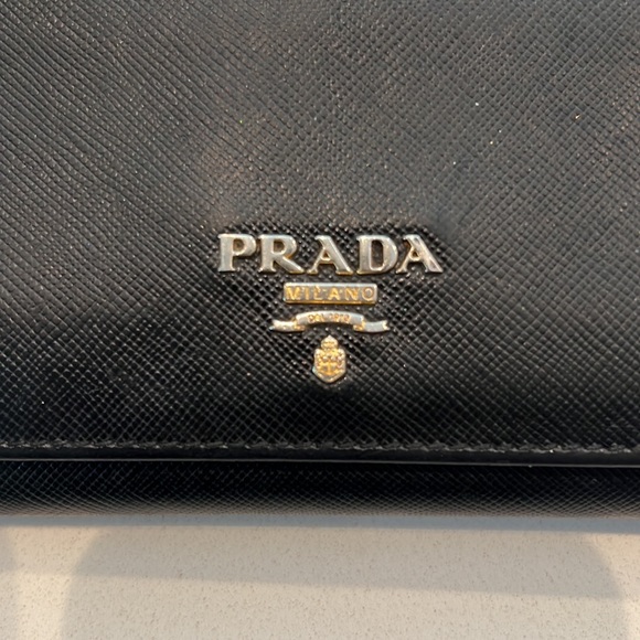 Prada Saffiano wallet - Black - Picture 4 of 16